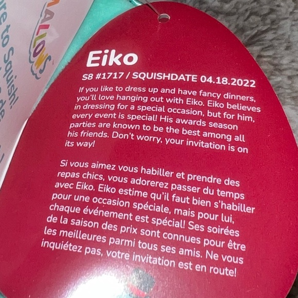 Eiko Squishmellow - Picture 3 of 5